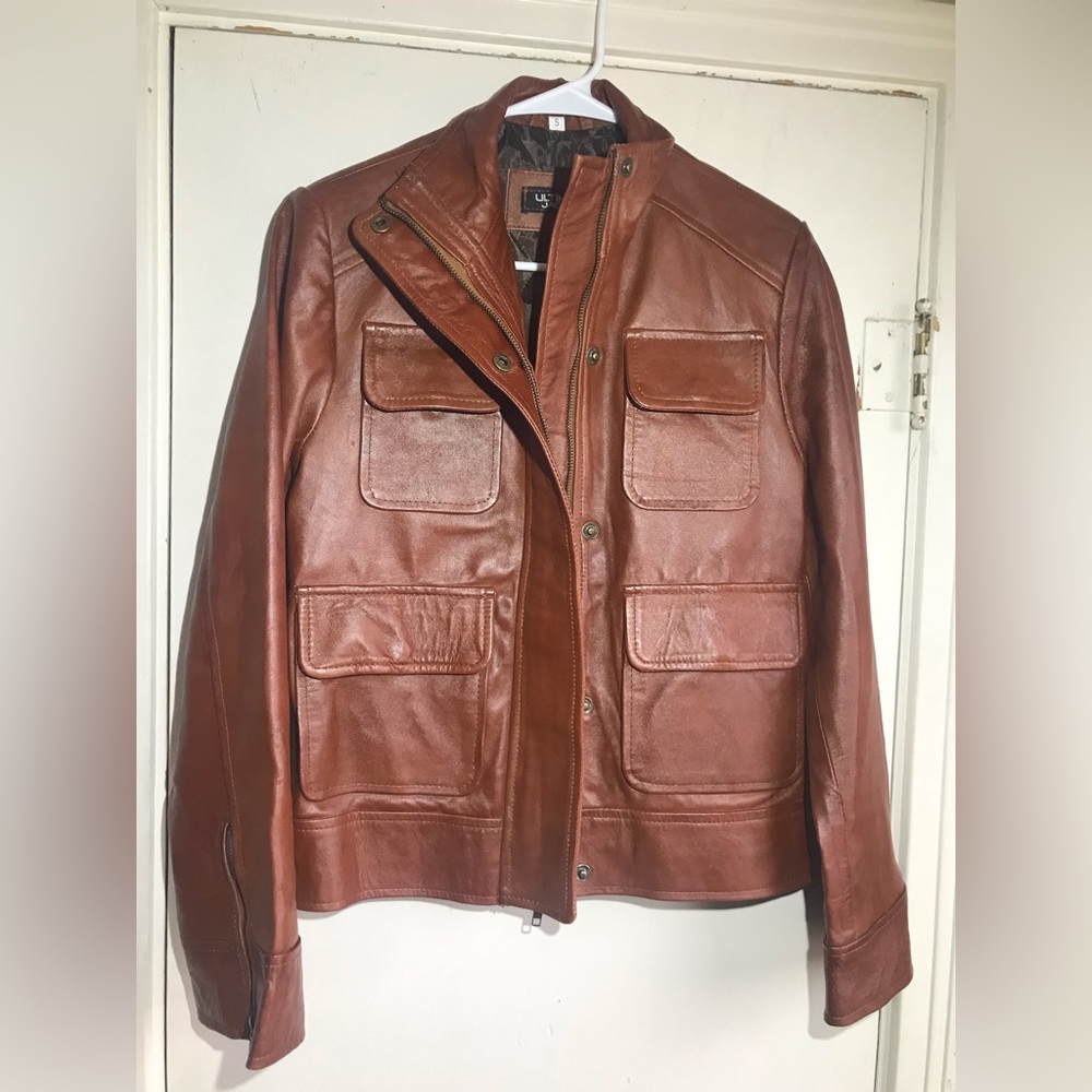 Brown Leather Jacket